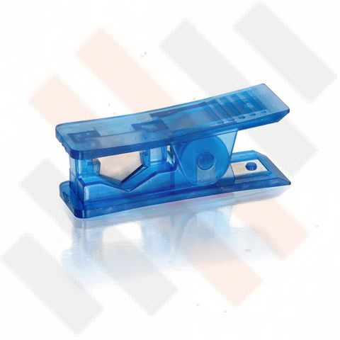 Blauwe leidingknipper