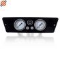 Renault Master X62 Manometer paneel Ø 40 mm 2-weg Systeem zwart | Hulpluchtvering